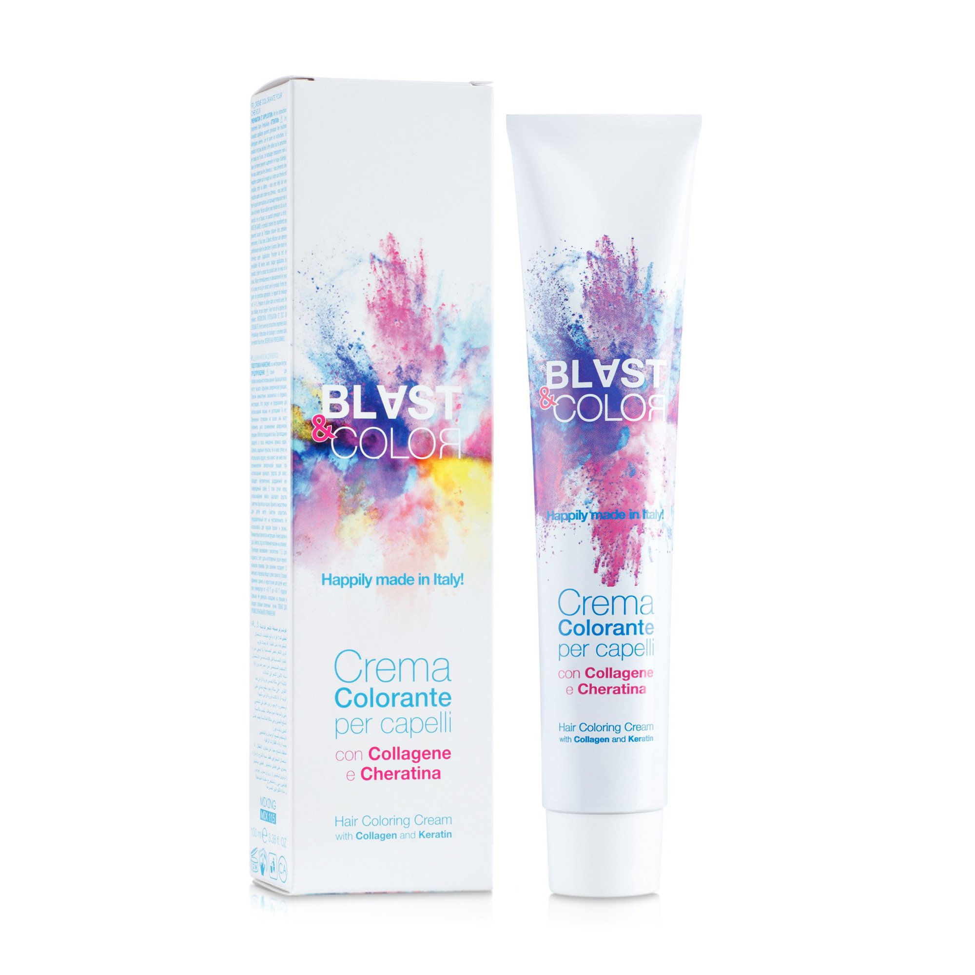 

Крем-фарба для волосся Punti Di Vista Blast & Color Hair Coloring Cream з колагеном та кератином, Sweety Lavender, 100 мл