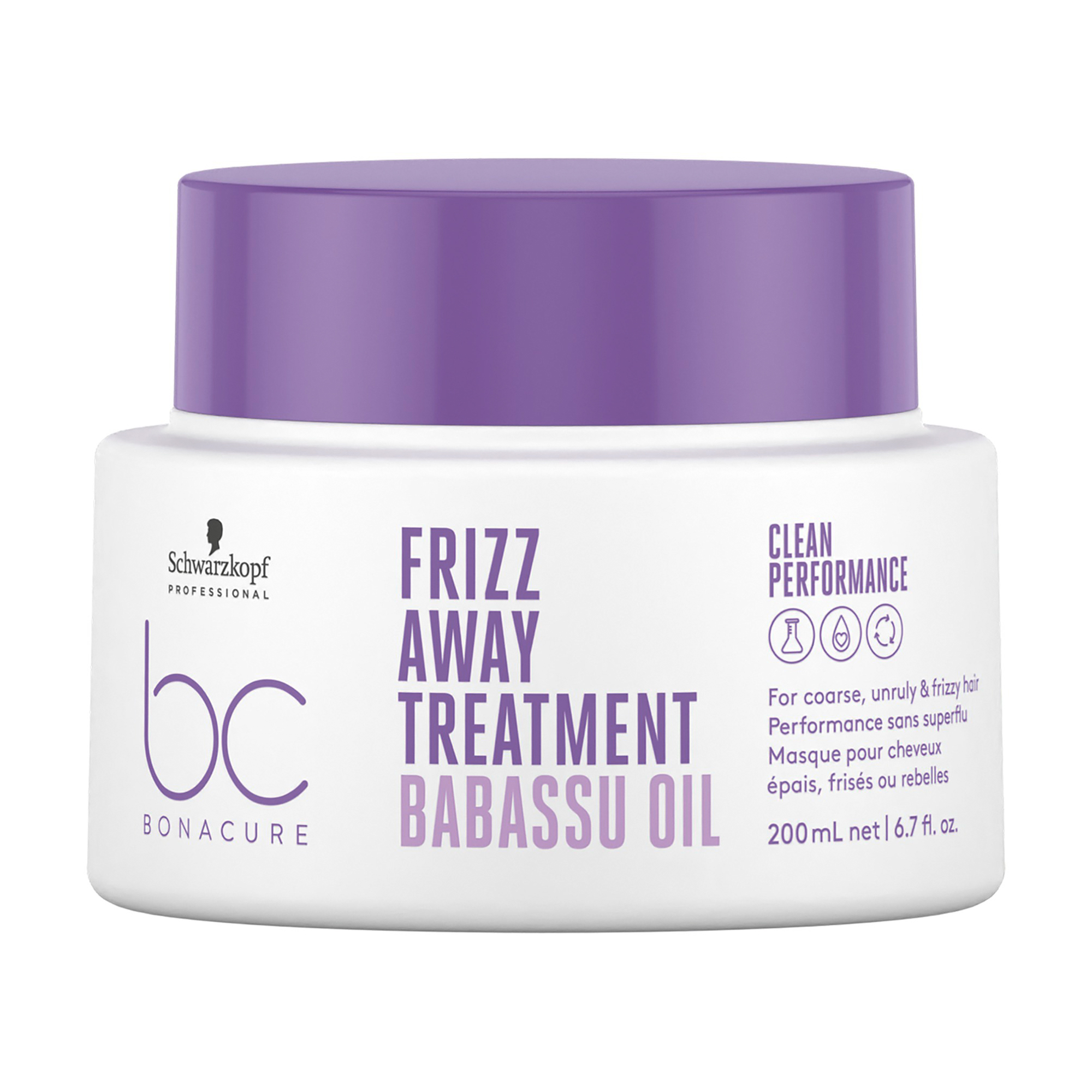 

Уцінка! Маска Schwarzkopf Professional BC Bonacure Frizz Away Treatment для жорсткого, неслухняного і кучерявого волосся, 200 мл