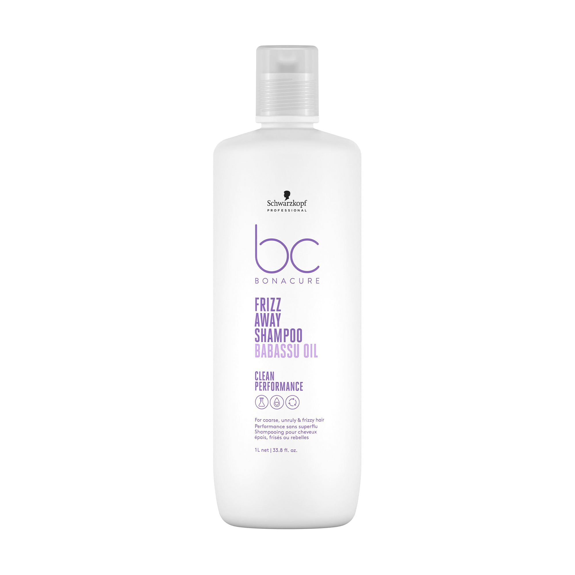 

Уцінка! Шампунь Schwarzkopf Professional BC Bonacure Frizz Away Shampoo для жорсткого, неслухняного і кучерявого волосся, 1 л