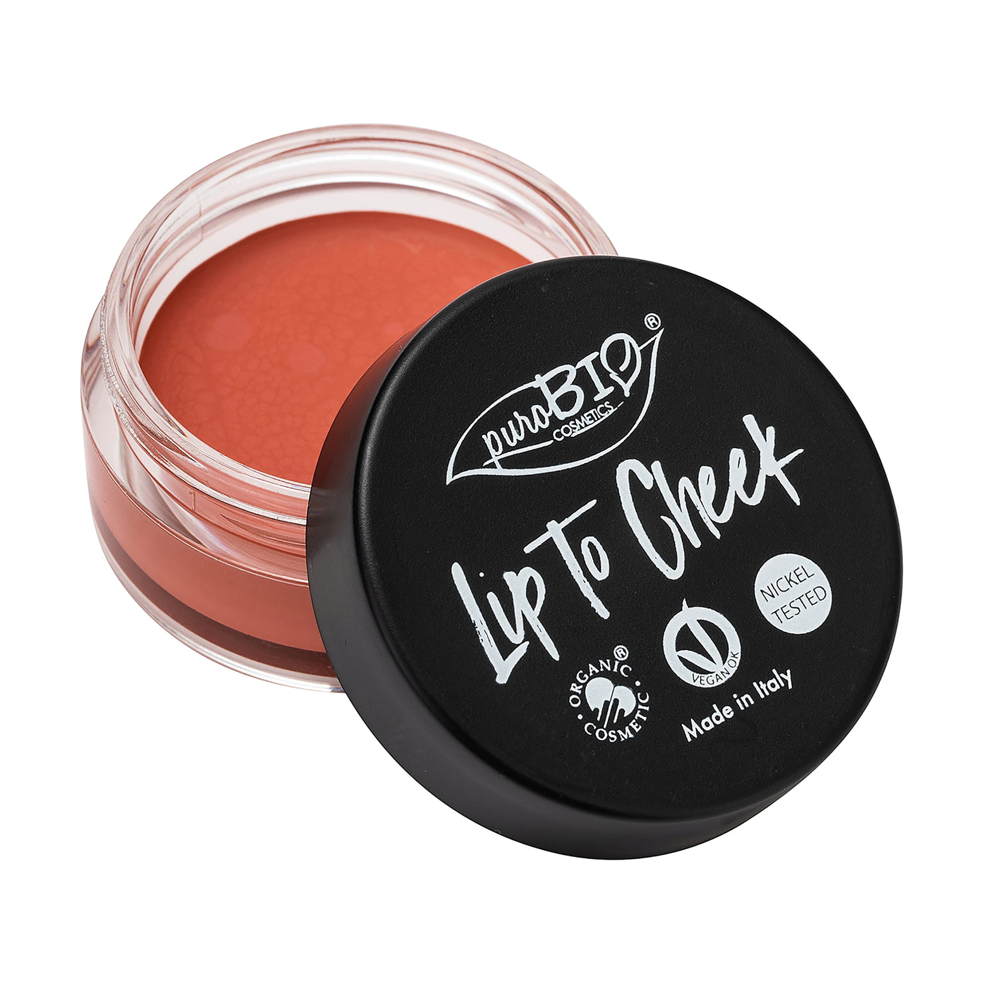 

Уцінка! Помада та рум'яна 2 в 1 для обличчя PuroBio Cosmetics Lip to Cheek, 02 Pink, 5 г