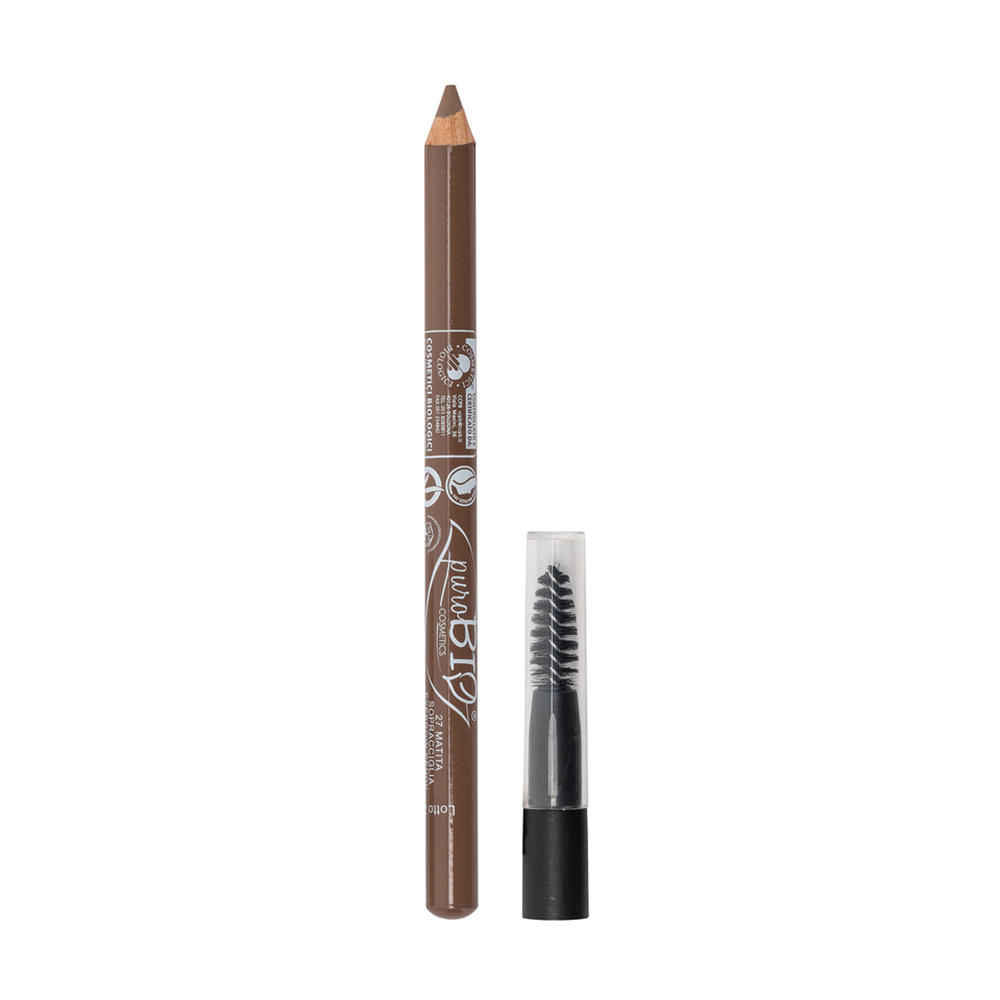 

Олівець для очей і брів PuroBio Cosmetics Eye & Eyebrow Pencil зі щіточкою 27 Ember, 1.3 г