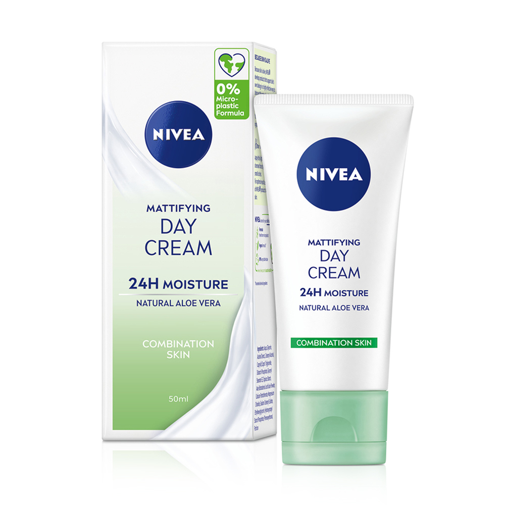 

Матувальний денний крем для обличчя NIVEA Інтенсивне зволоження 24 години, 50 мл