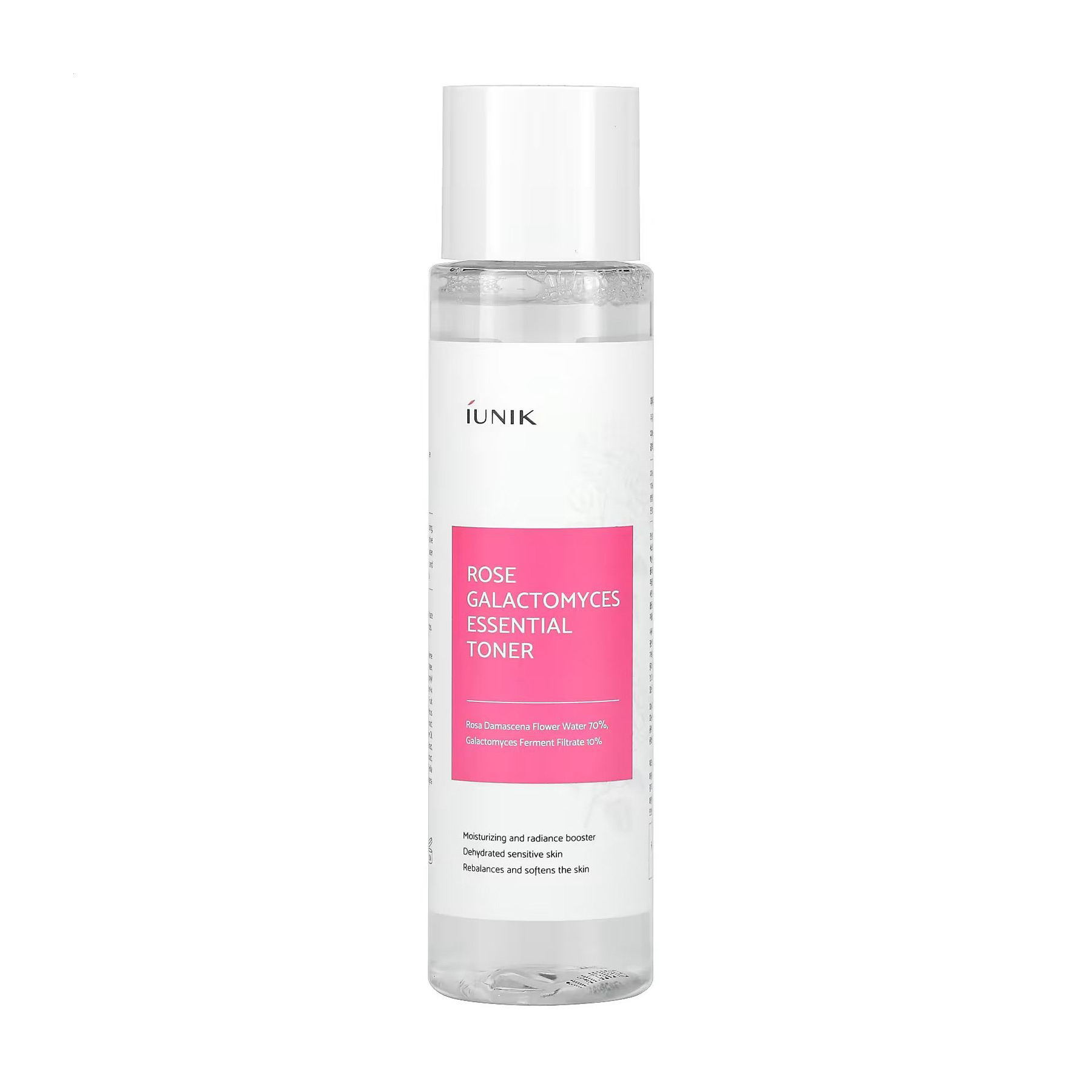 

Уцінка! Зволожувальний тонер для обличчя ІUNIK Rose Galactomyces Essential Toner, 200 мл