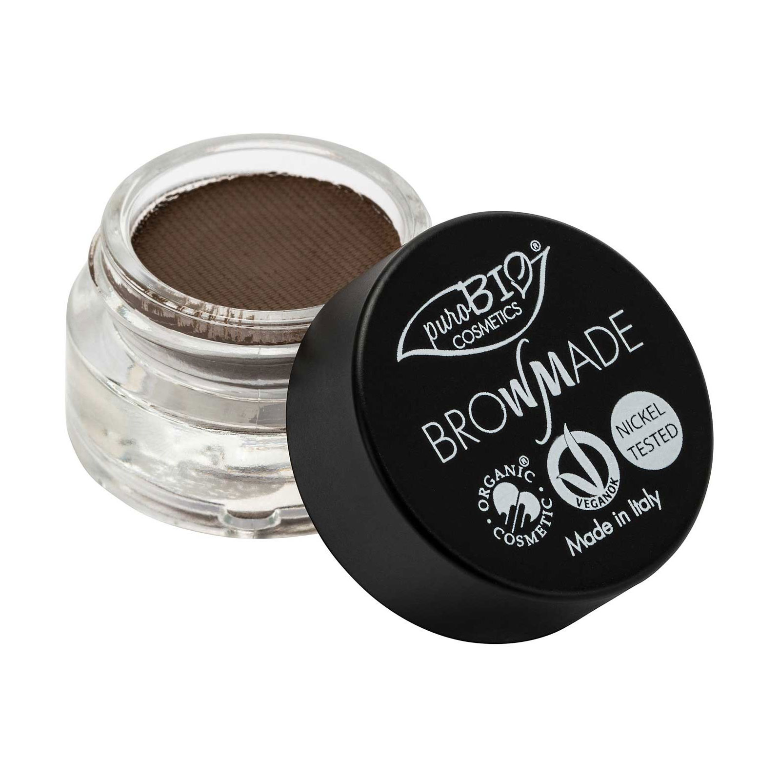 

Помада для брів PuroBio Cosmetics BrowMade Brow Pomade 03 Tortora Scuro, 4 г