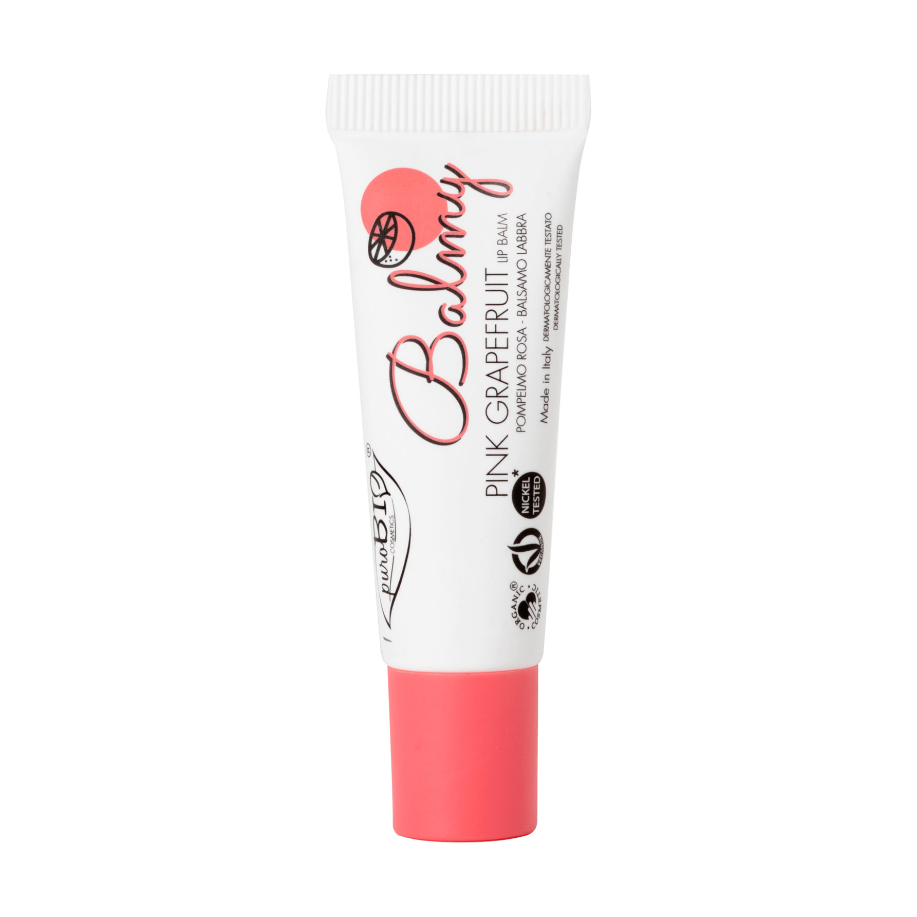 

Бальзам для губ PuroBio Cosmetics Balmy Lip Balm Pink Grapefruit, 10 мл