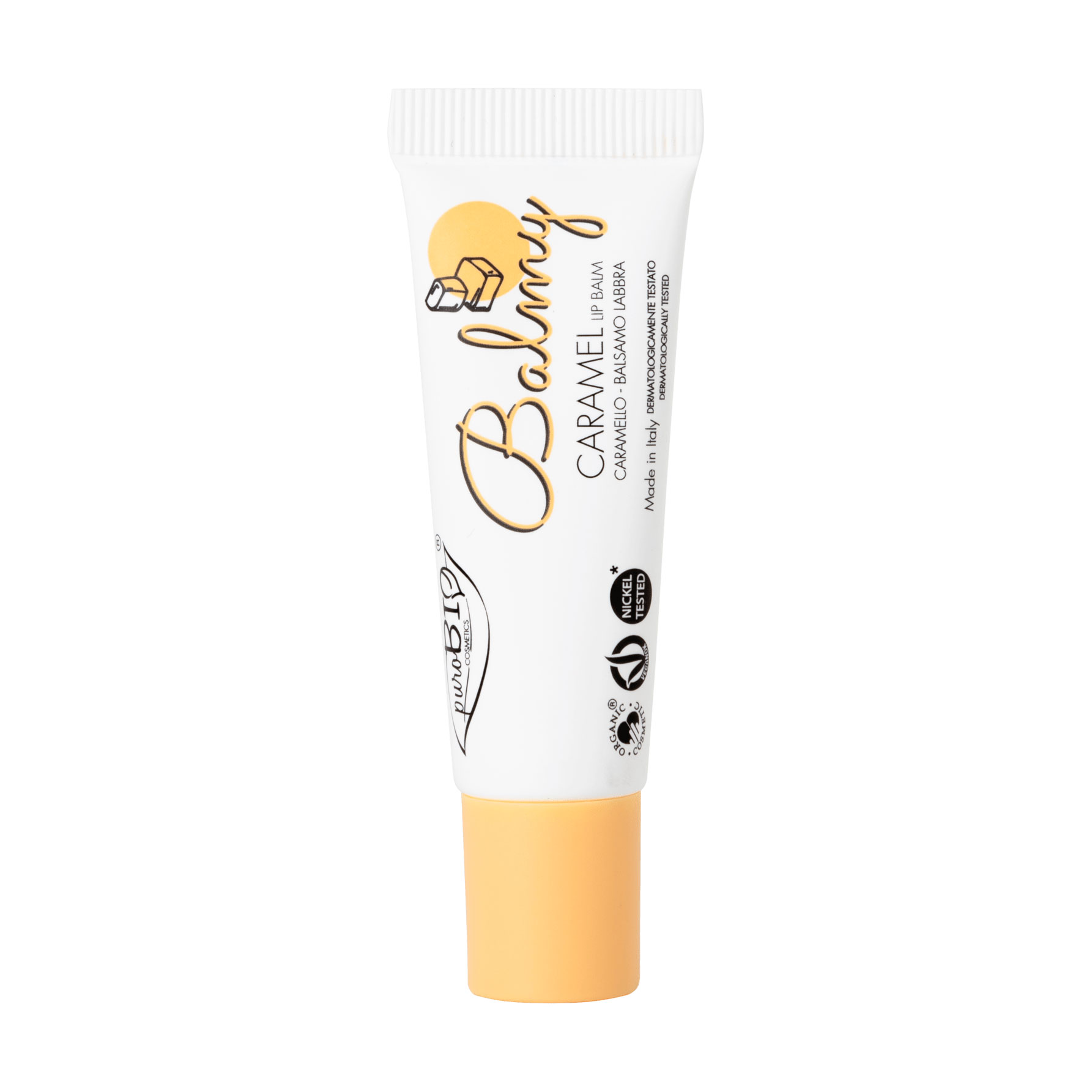 

Уцінка! Бальзам для губ PuroBio Cosmetics Balmy Lip Balm Caramel, 10 мл