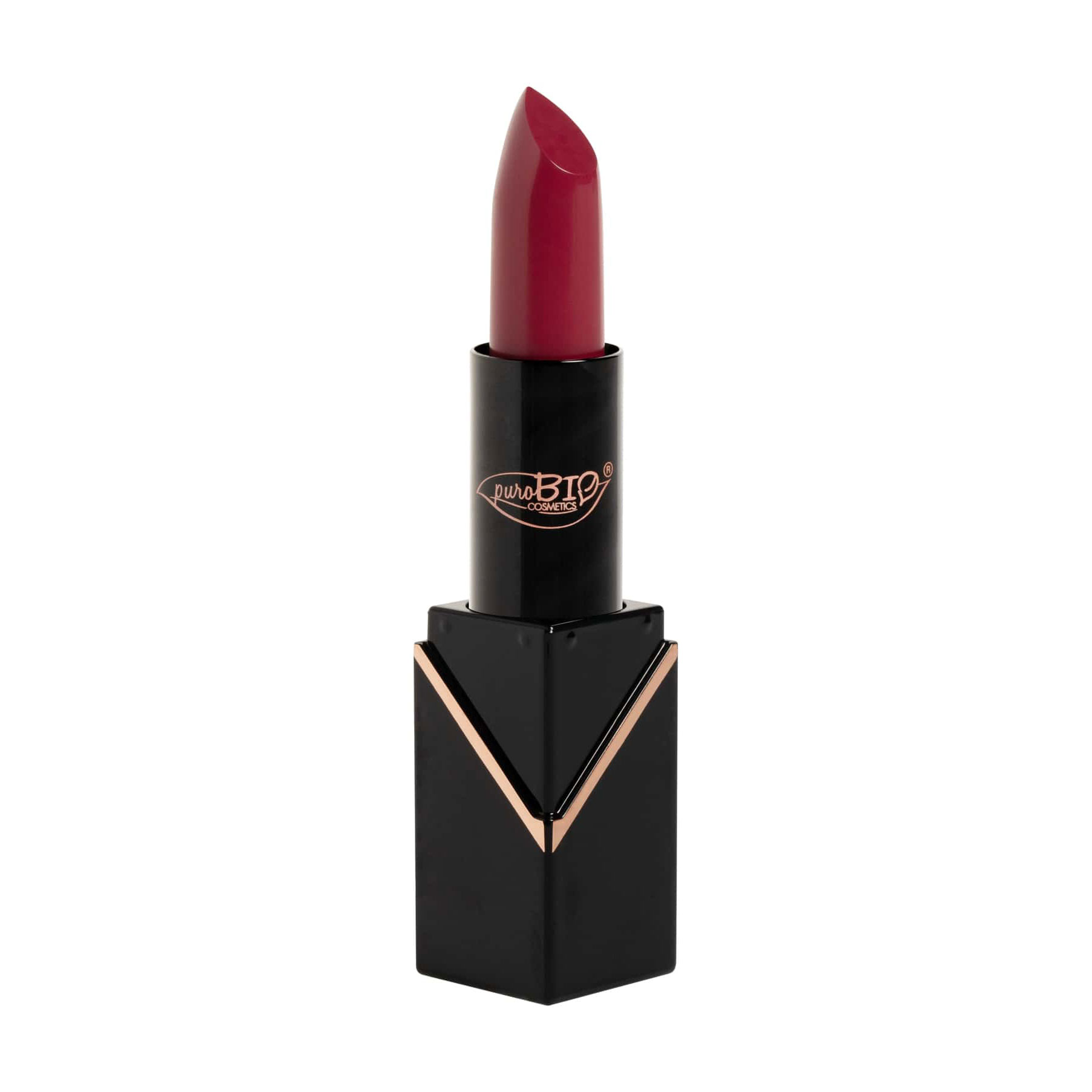 Уцінка! Помада для губ PuroBio Cosmetics Semi-Matte Lipstick 102 Fucsia Scuro, 4.4 г