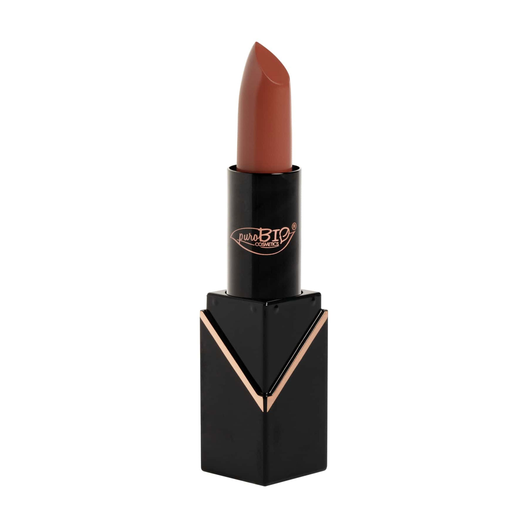 

Уцінка! Помада для губ PuroBio Cosmetics Semi-Matte Lipstick 105 Peach Nude, 4.4 г