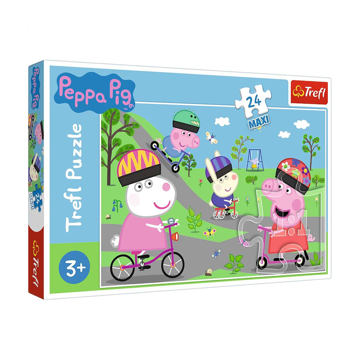

Пазли Trefl Peppa Pig Активний день Пепи, від 3 років, 24 елемента (14330)