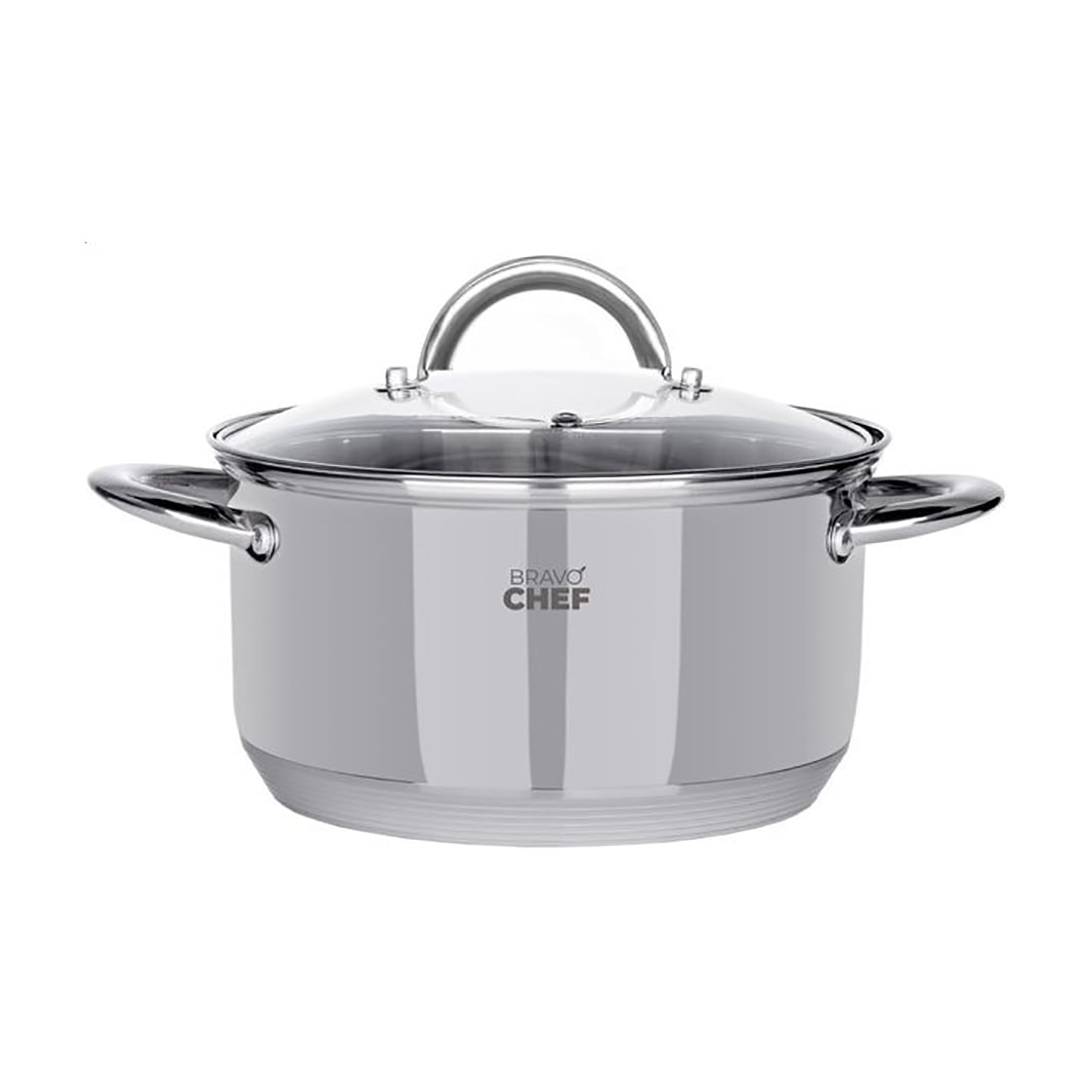 

Каструля BRAVO CHEF з кришкою, 20 см, 3.6 л (BC-2001-20)