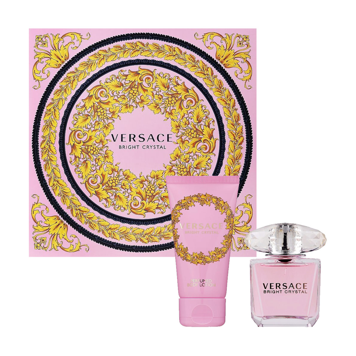 

Парфумований набір жіночий Versace Bright Crystal Set (туалетна вода, 30 мл + лосьйон для тіла, 50 мл)