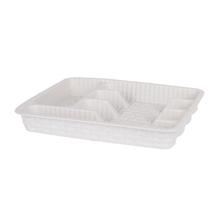 

Лоток для кухонних приладів Violet House 0755 Роттанг White, 29*37 см