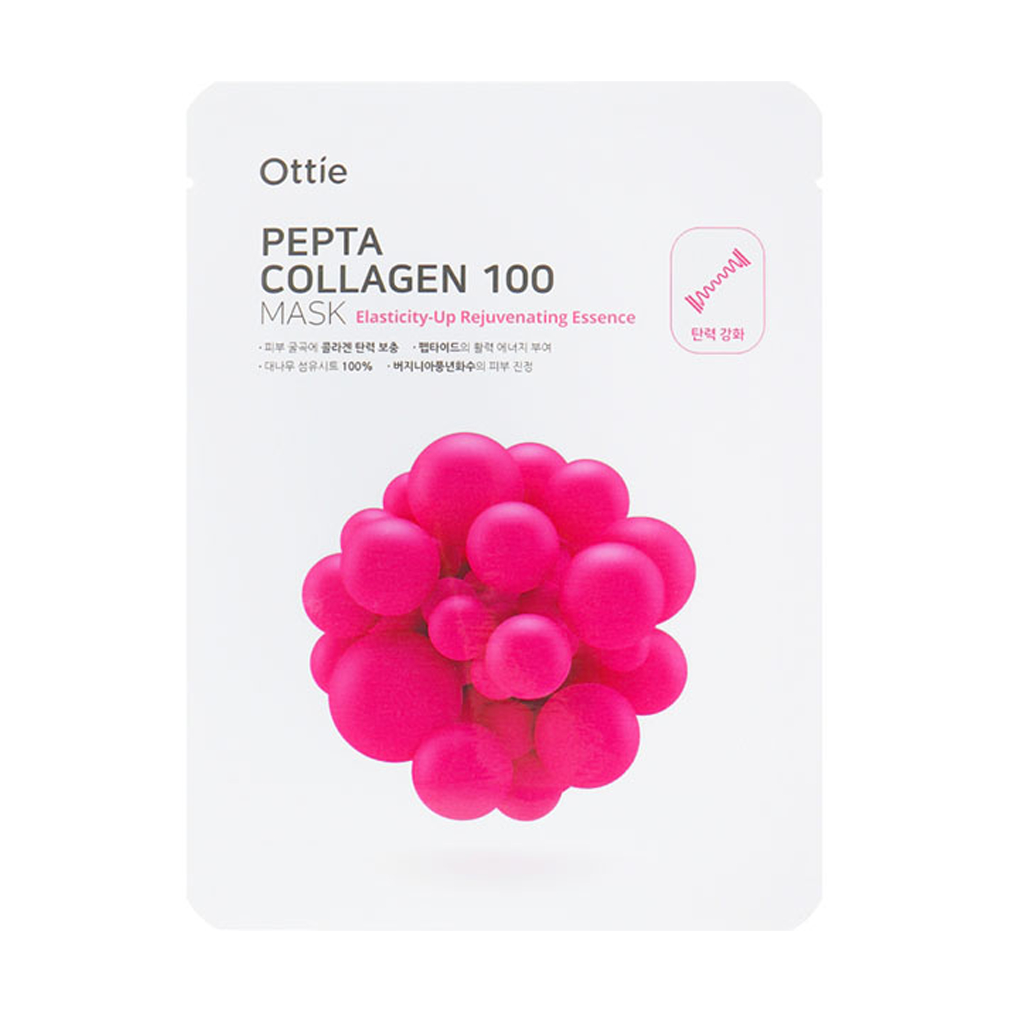 

Зміцнююча тканинна маска для обличчя Ottie Pepta Collagen 100 Mask, 25 мл
