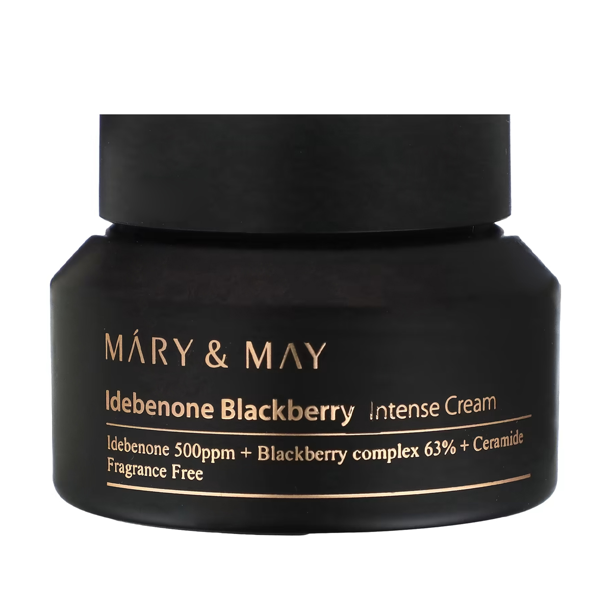 Зволожувальний крем для обличчя Mary & May Idebenone Blackberry Complex Intensive Cream з антиоксидантами, 70 г