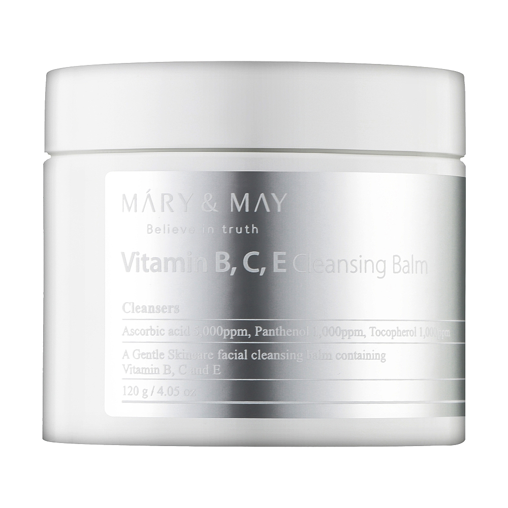 Уцінка! Очищувальний бальзам для обличчя Mary & May Vitamine B,C,E Cleansing Balm, 120 г