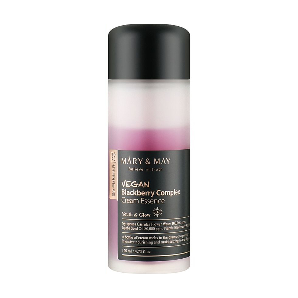 

Крем-есенція для обличчя Mary & May Vegan Blackberry Complex Cream Essence, 140 мл