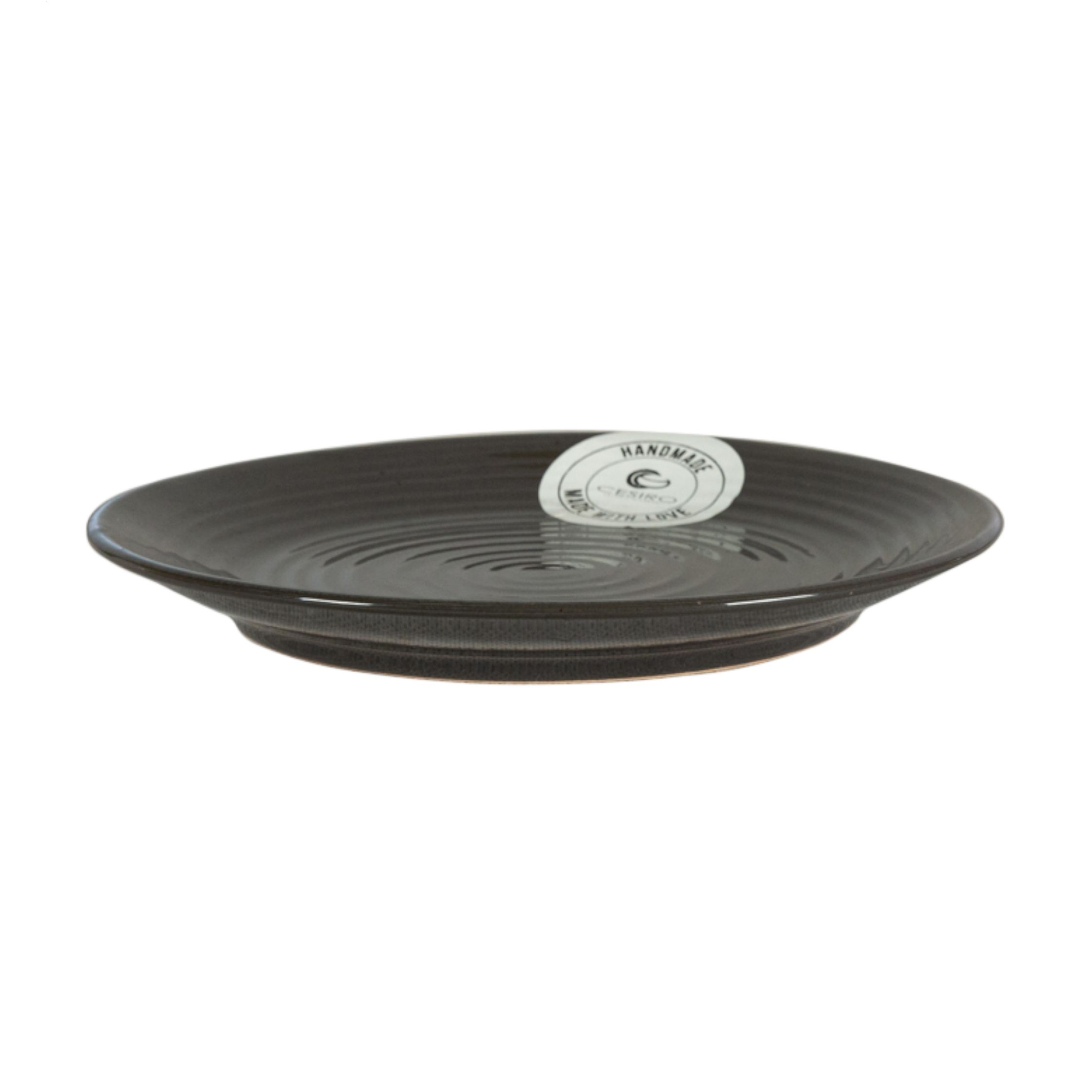 

Тарілка десертна Cesiro Spiral графіт, 20 см (D3070S/G141)