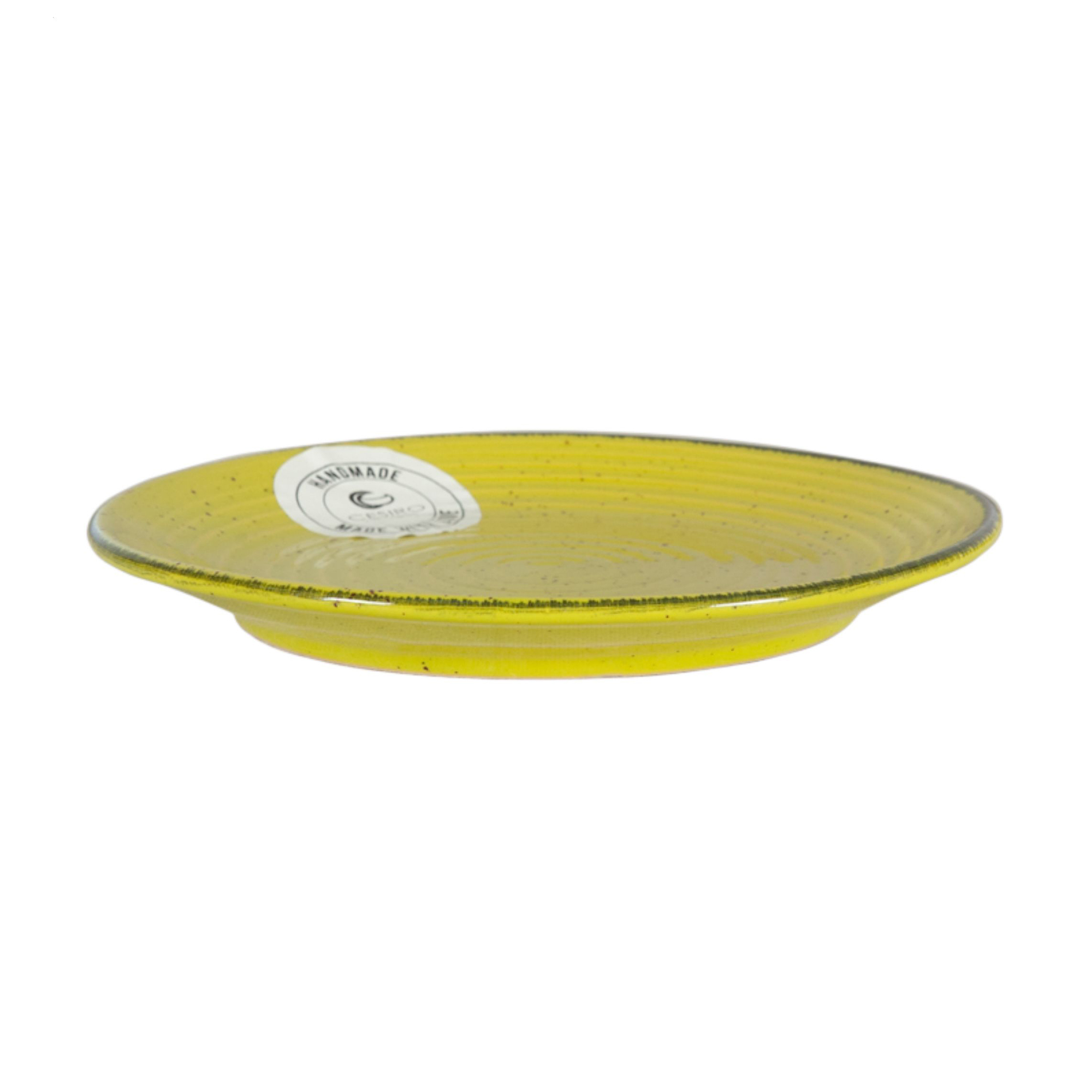 

Тарілка десертна Cesiro Spiral цитрон, 20 см (D3070S/G140)