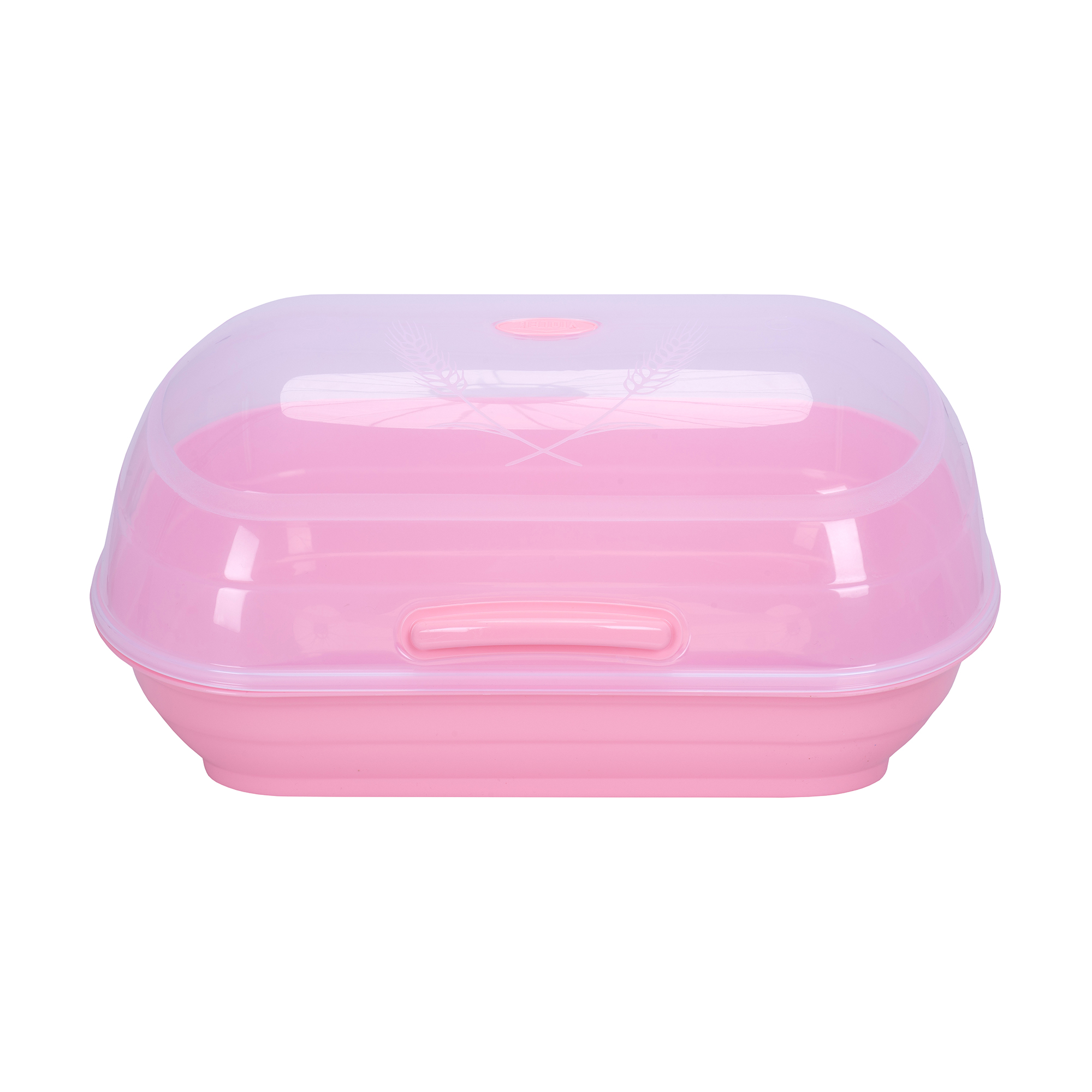 

Хлібниця Violet House рожева, з кришкою, 40*27*48 см (0720 PINK)