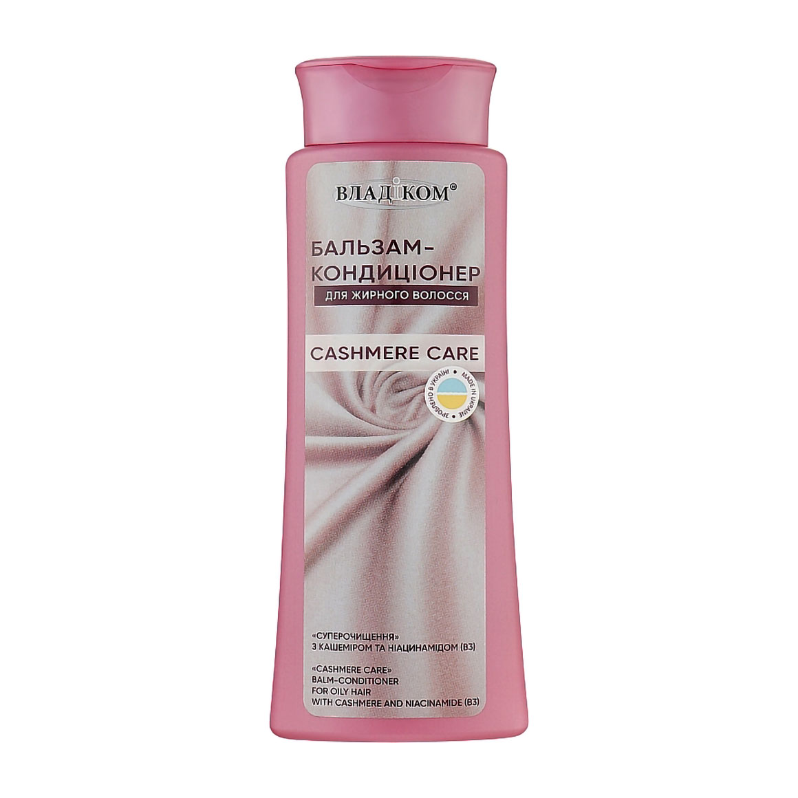 

Уцінка! Бальзам-кондиціонер Владіком Cashmere Care Суперочищення, для жирного волосся, з кашеміром та ніацинамідом (В3), 250 мл