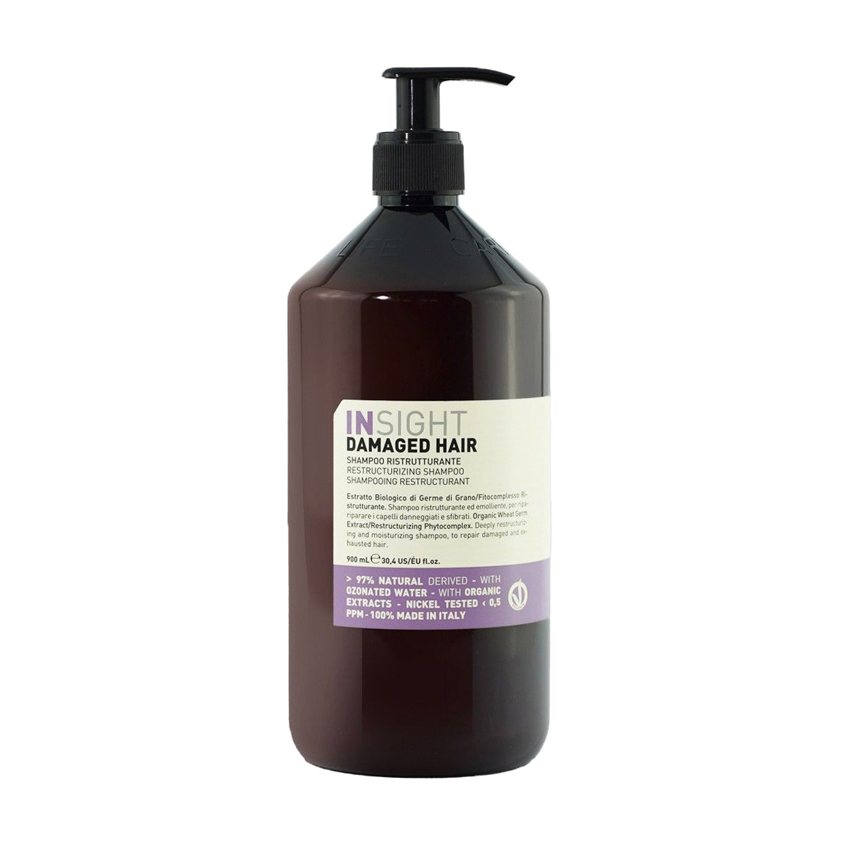 

Уцінка! Відновлювальний шампунь Insight Damaged Hair Restructurizing Shampoo для пошкодженого волосся, 900 мл