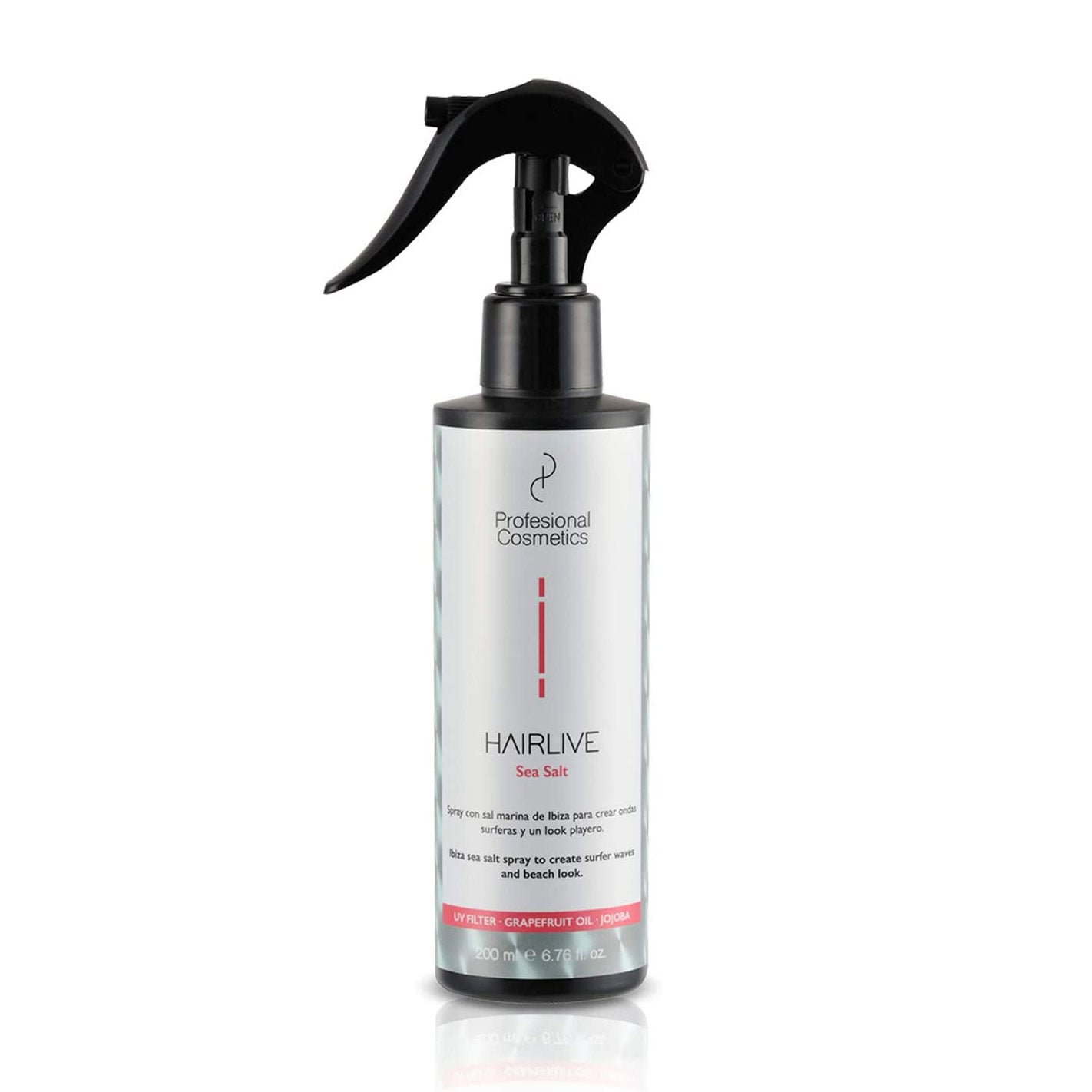 

Уцінка! Спрей для волосся Profesional Cosmetics Hairlive Sea Salt із сіллю, 200 мл