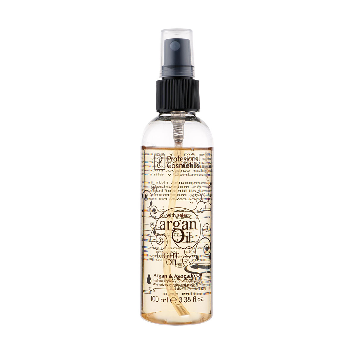 

Арганова олія для волосся в спреї Profesional Cosmetics Argan Oil Light, 100 мл