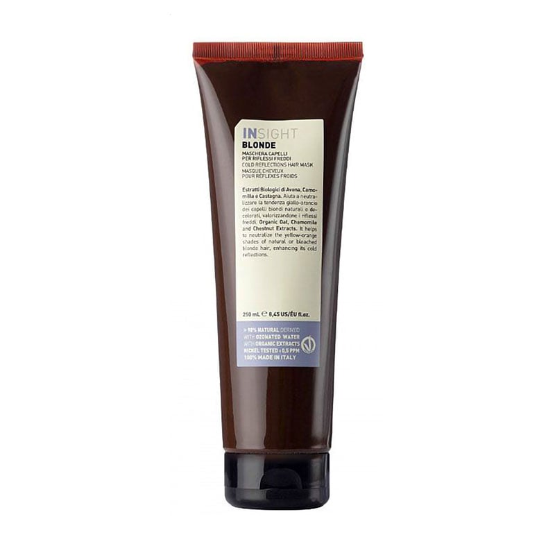 

Маска для волосся Insight Blonde Cold Reflections Mask для підсилення холодних відтінків, 500 мл
