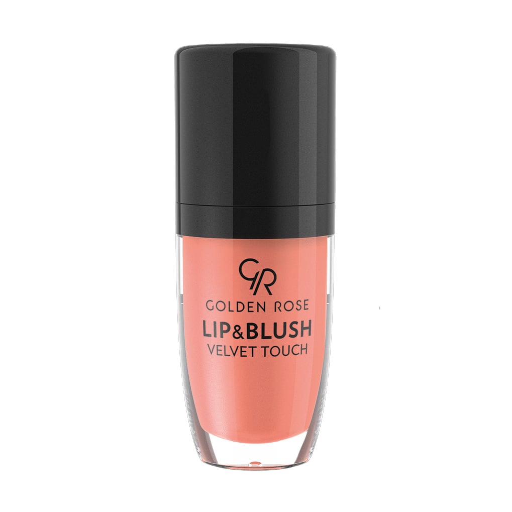

Блиск для губ і рум'яна 2 в 1 Golden Rose Lip & Blush Velvet Touch, 01, 4.5 мл