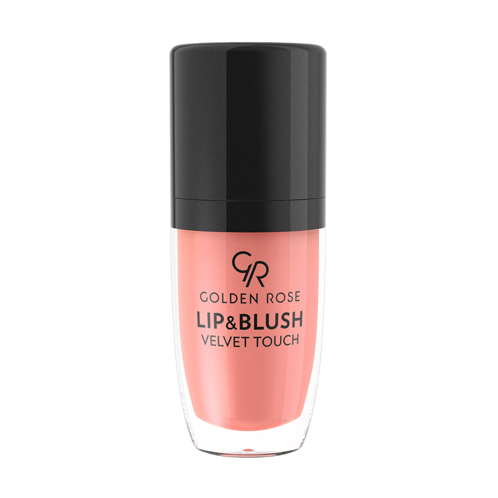 

Блиск для губ і рум'яна 2 в 1 Golden Rose Lip & Blush Velvet Touch, 02, 4.5 мл