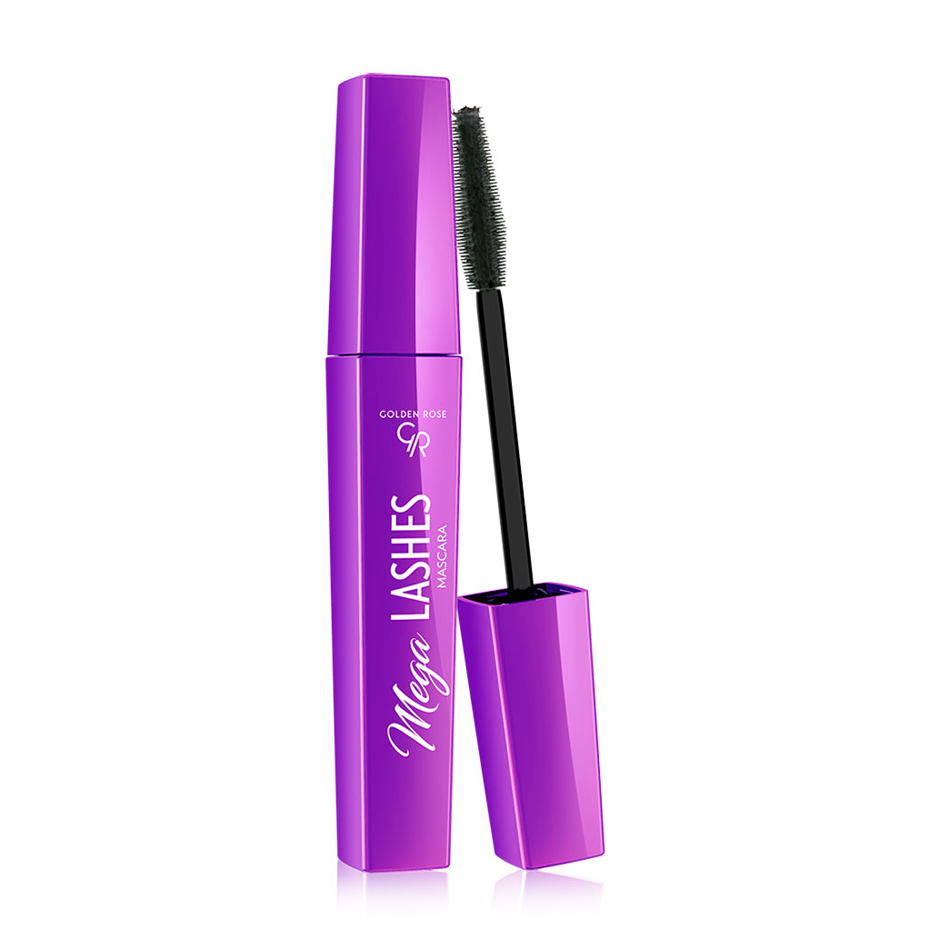 

Туш для вій Golden Rose Mega Lashes Mascara, Black, 12 мл