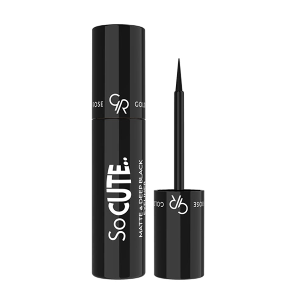 

Підводка для очей Golden Rose So Cute Matte & Deep Black Eyeliner, 2.5 мл