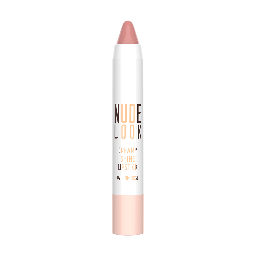 

Помада-олівець для губ Golden Rose Nude Look Creamy Shine Lipstick 02 Pink Rose, 3.5 г