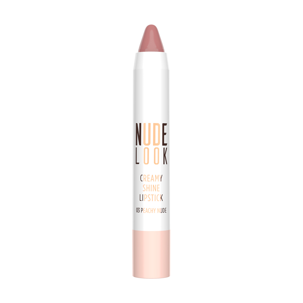 

Помада-олівець для губ Golden Rose Nude Look Creamy Shine Lipstick 03 Peachy Nude, 3.5 г