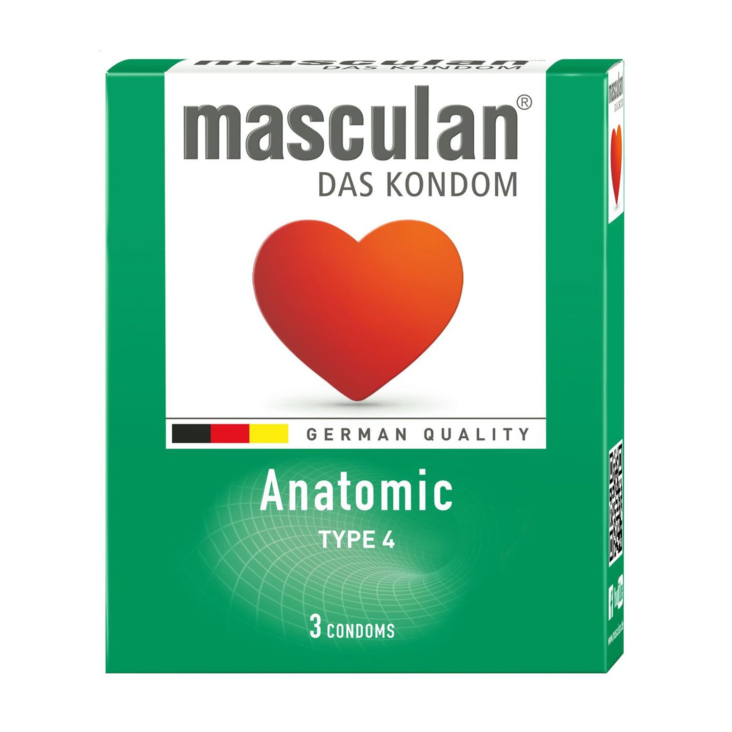 

Презервативи Masculan Anatomic, 3 шт