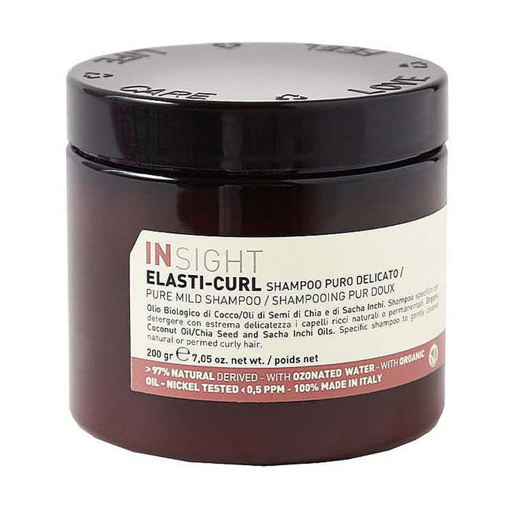 

Уцінка! М'який шампунь Insight Elasti-Curl Pure Mild Shampoo для кучерявого волосся, 200 г