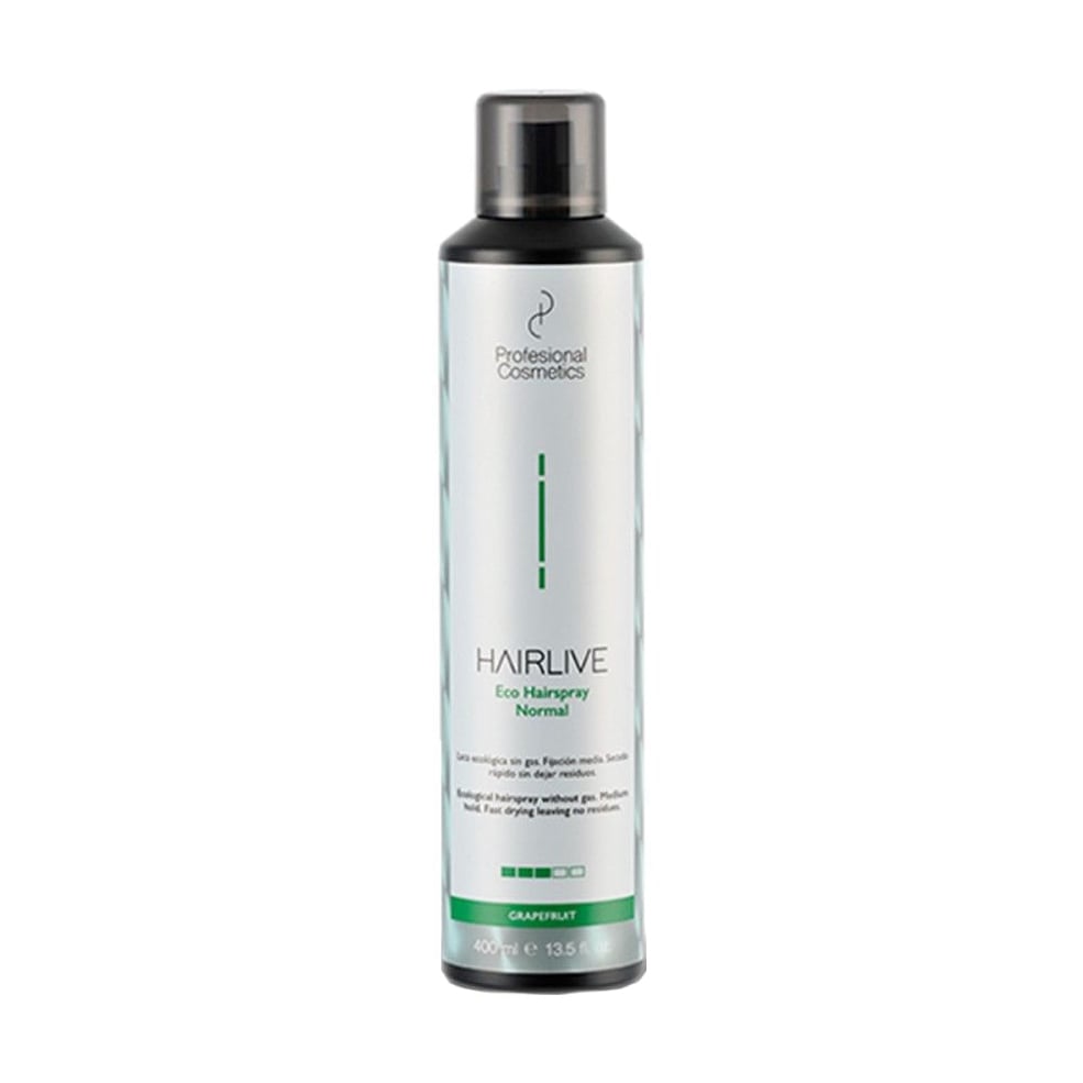 

Уцінка! Еколак для волосся Profisional Cosmetics Hairlive Eco Hairspray Normal середньої та сильної фіксації, 400 мл