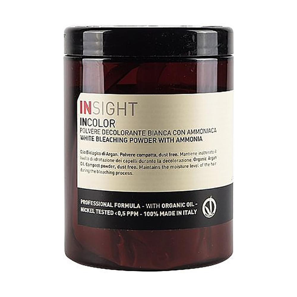 

Уцінка! Білий знебарвлювальний порошок для волосся Insight Incolor White Bleaching Powder With Ammonia з аміаком, 500 г