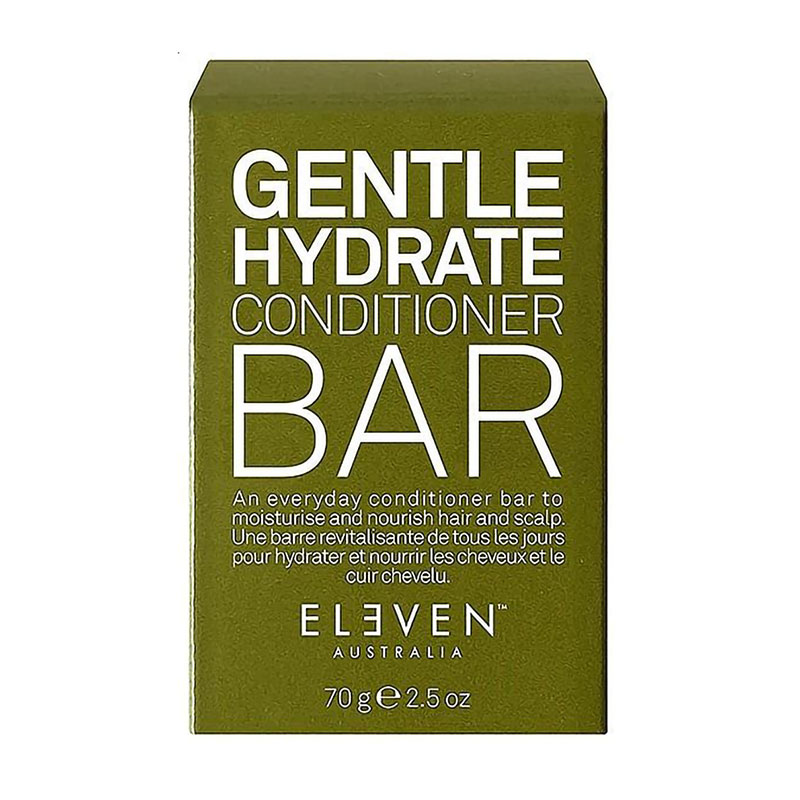 

Уцінка! Твердий кондиціонер для волосся і шкіри голови Eleven Australia Gentle Hydrate Conditioner Bar Зволоження та живлення, 70 г