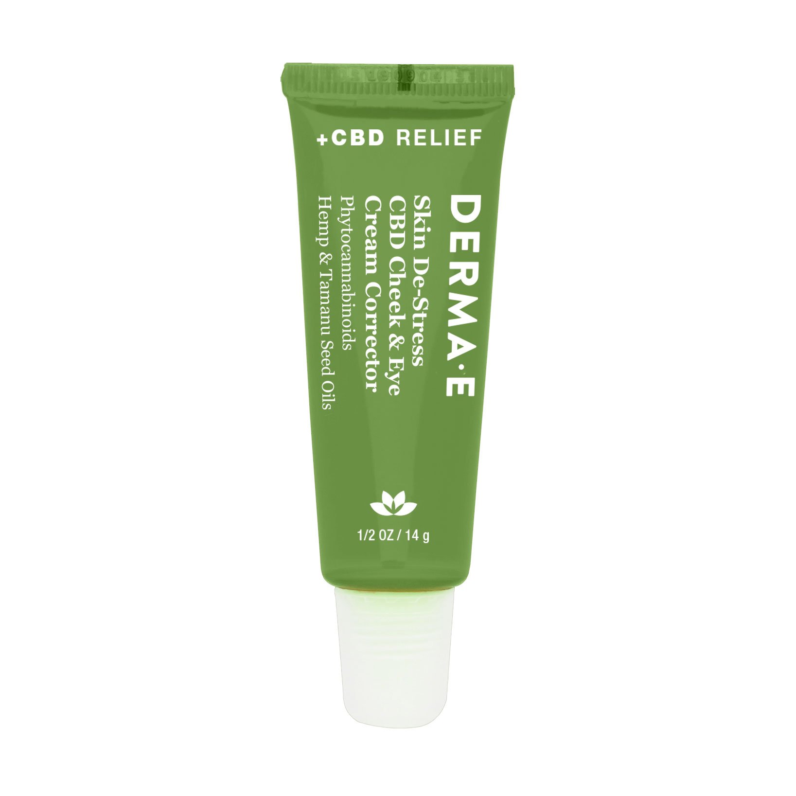 

Крем-коректор для щік та шкіри навколо очей Derma E +CBD Relief Skin De-Stress CBC Cheek & Eye Cream Corrector, 14 г