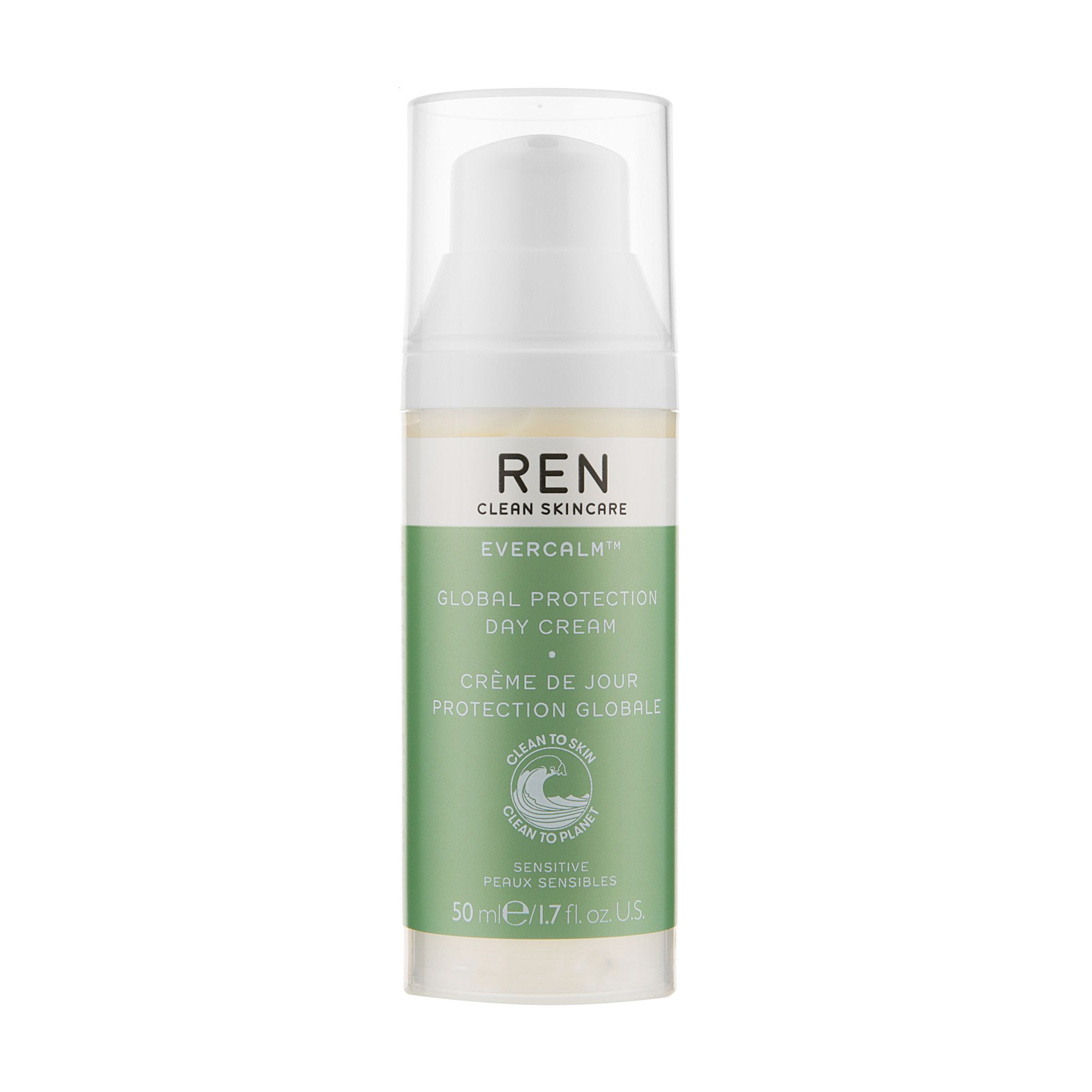 

Уцінка! Денний захисний крем для обличчя REN Clean Skincare Evercalm Global Protection Day Cream, 50 мл