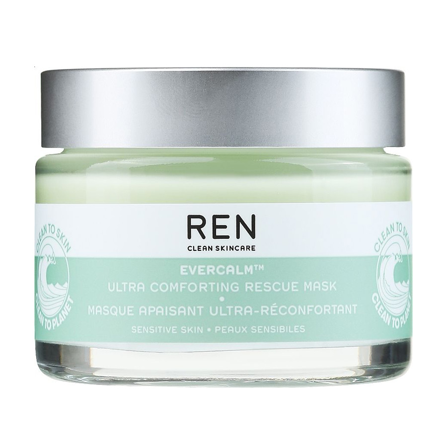

Уцінка! Маска REN Clean Skincare Evercalm Ultra Comforting Rescue Mask для чутливої шкіри обличчя, 50 мл