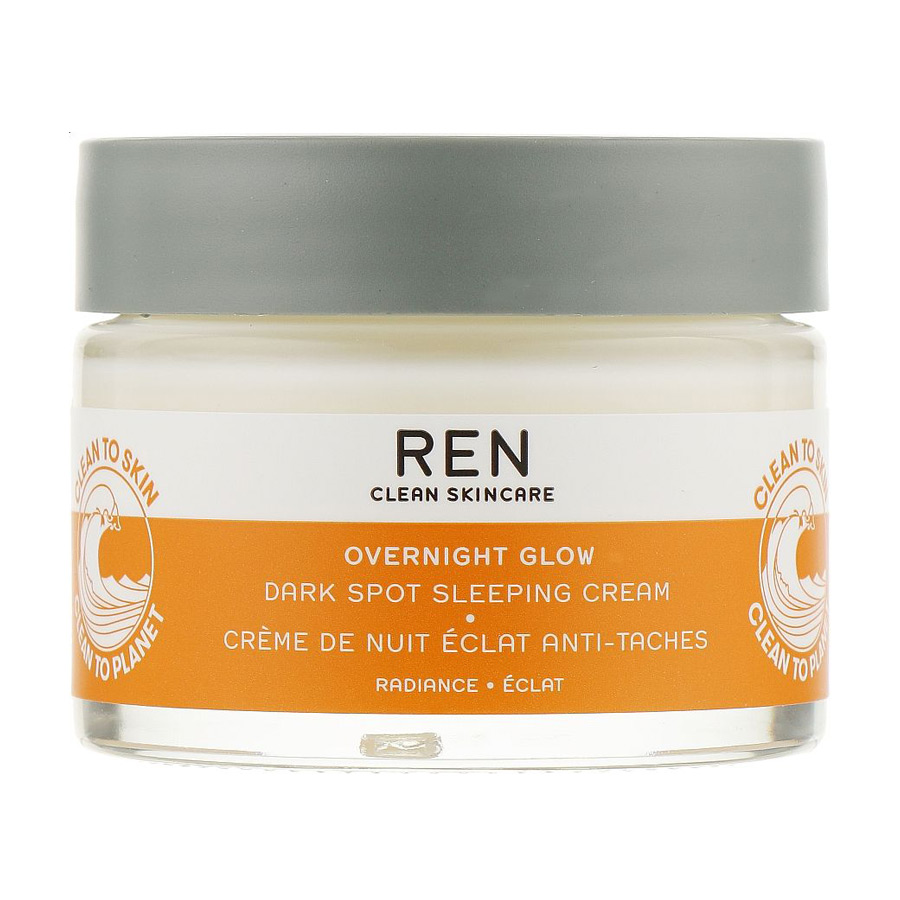 

Уцінка! Нічний крем для обличчя REN Clean Skincare Overnight Glow Dark Spot Sleeping Cream, 50 мл