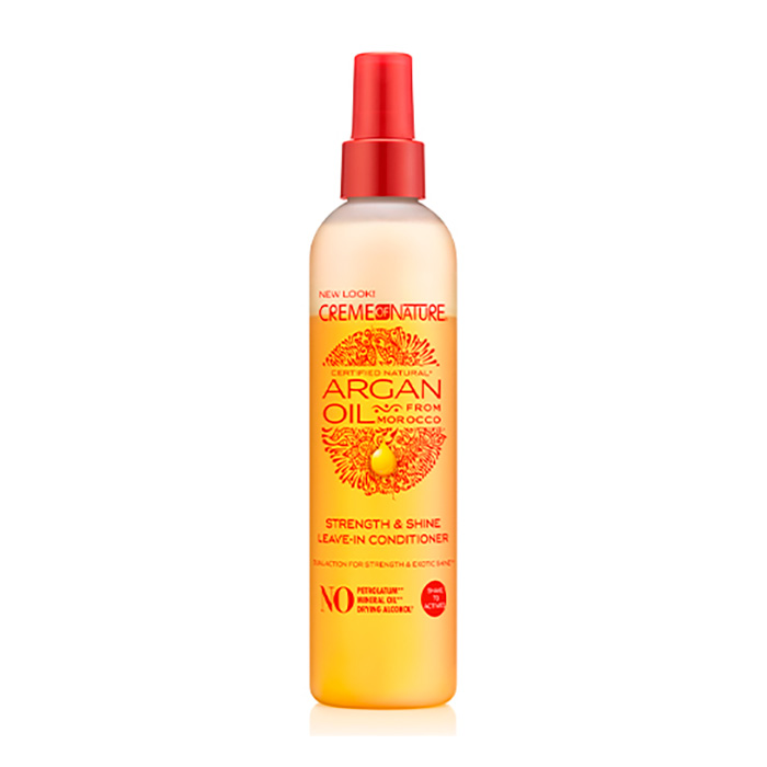 

Двофазний спрей для волосся Creme of Nature Argan Oil Strength & Shine Leave-In Conditioner, 250 мл