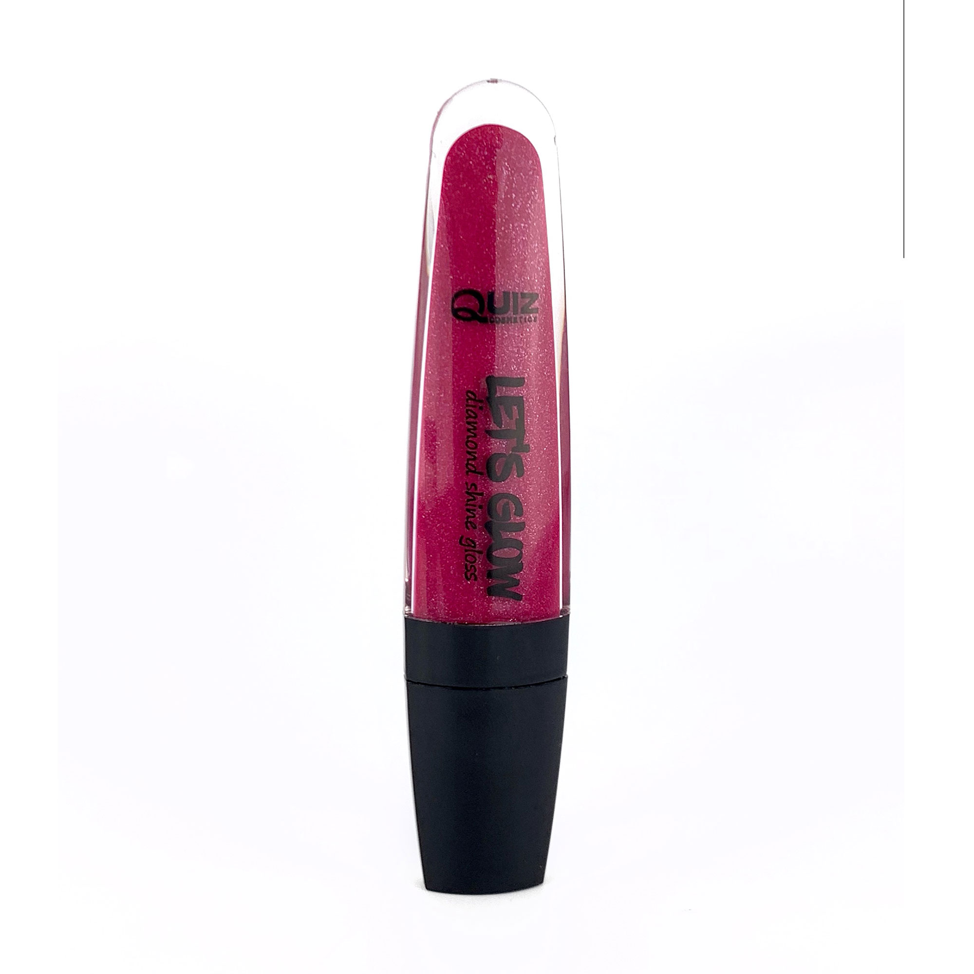 

Блиск для губ Quiz Cosmetics Let's Glow Diamand Shine Gloss 05 Shimmering Plum, 7 мл