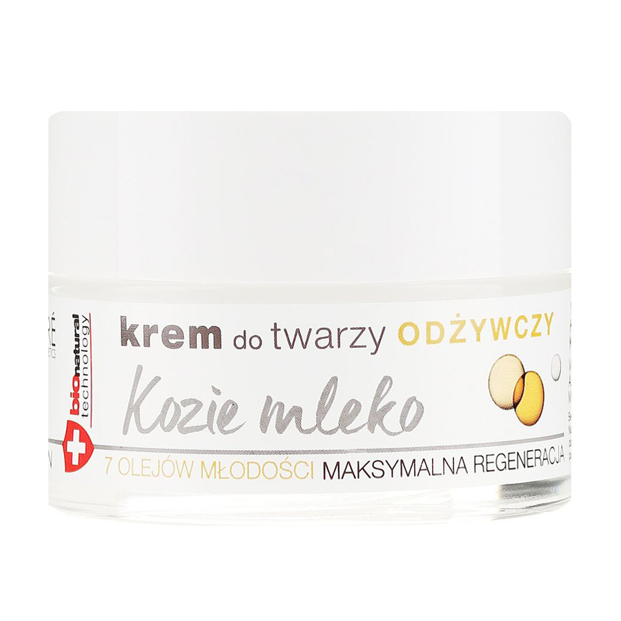 Акція на Живильний крем для обличчя Vollare Cosmetic Nourishing Face Cream з козиним молоком та 7 оліями, 50 мл від Eva