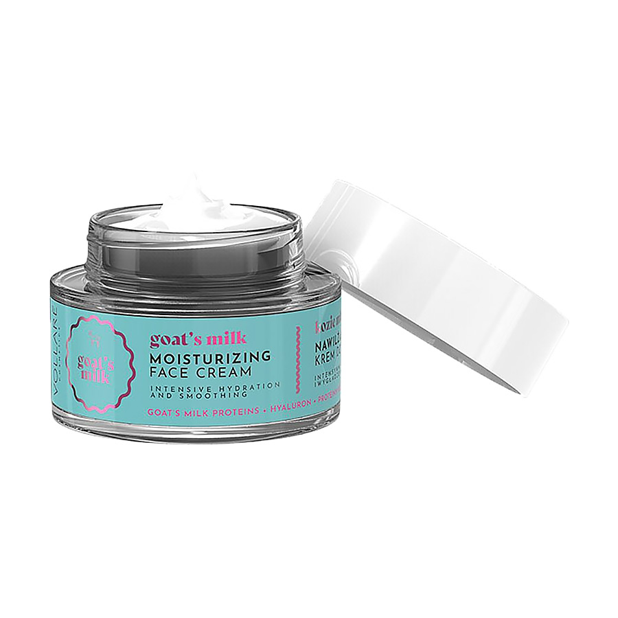 

Зволожувальний крем для обличчя Vollare Cosmetics Hyaluron Moisturizing Face Cream з козиним молоком та гіалуроновою кислотою, 50 мл