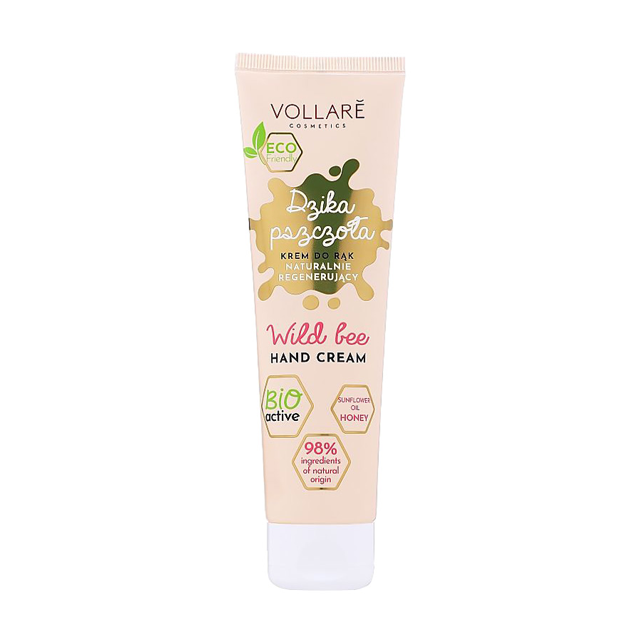 

Відновлювальний крем для рук Vollare Cosmetics Wild Bee Hand Cream Дика бджола, 100 мл