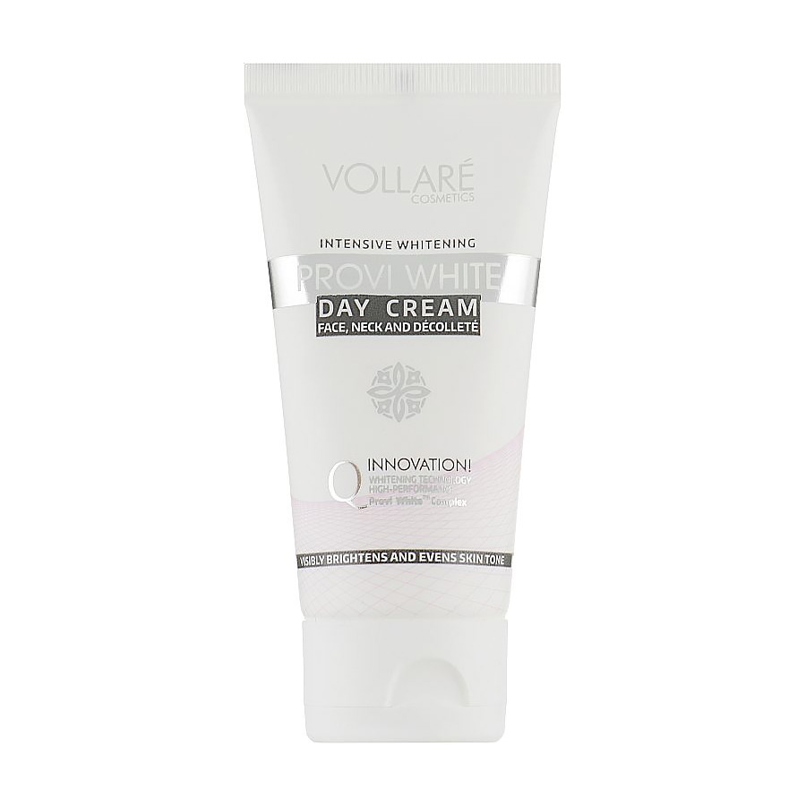

Відбілювальний денний крем для обличчя, шиї та декольте Vollare Cosmetics Provi White Day Cream Intensive Whitening, 50 мл
