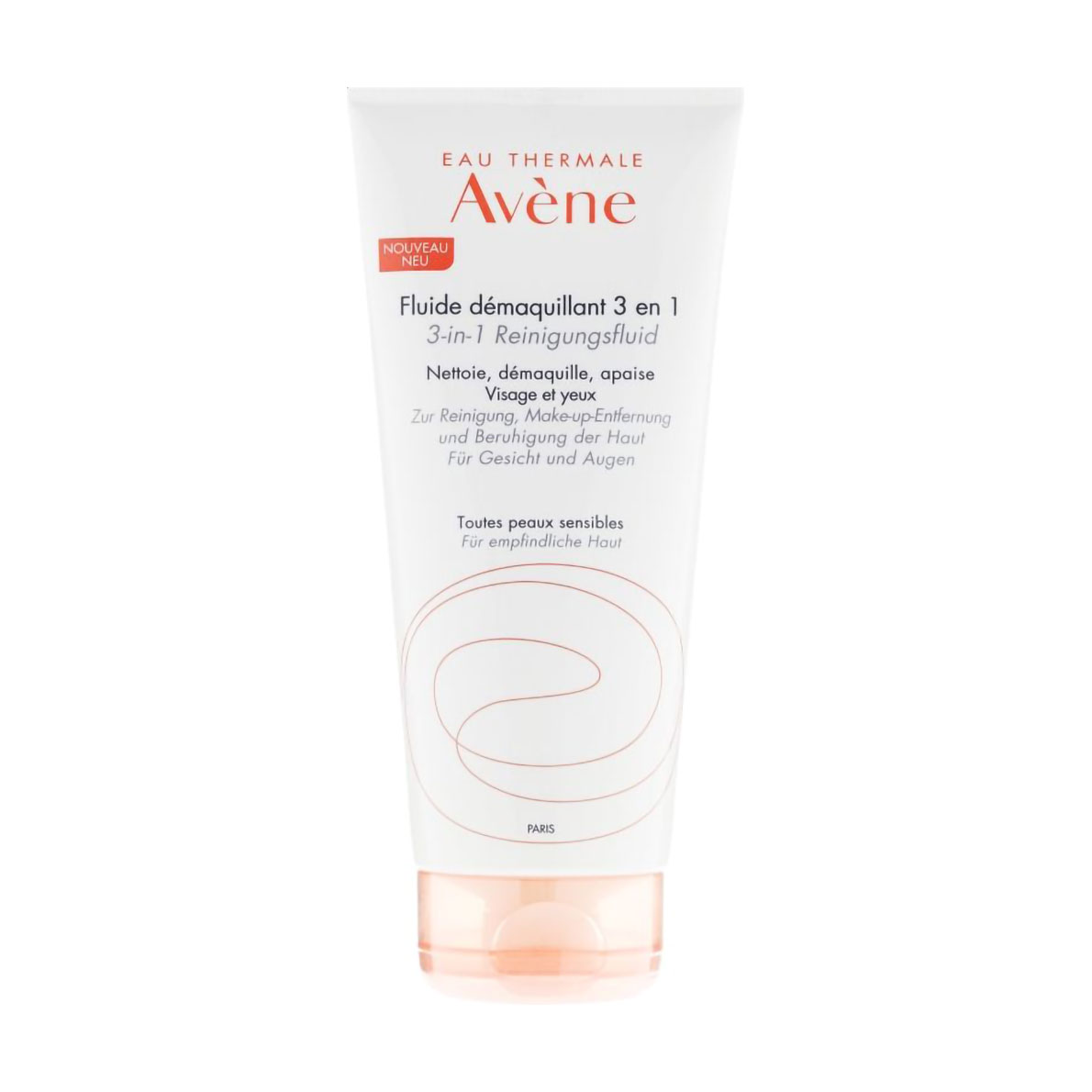 

Флюїд для зняття макіяжу Avene 3in1 Make-Up Remover, 200 мл